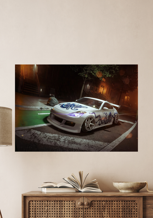 Nissan 370z || Cars Poster
