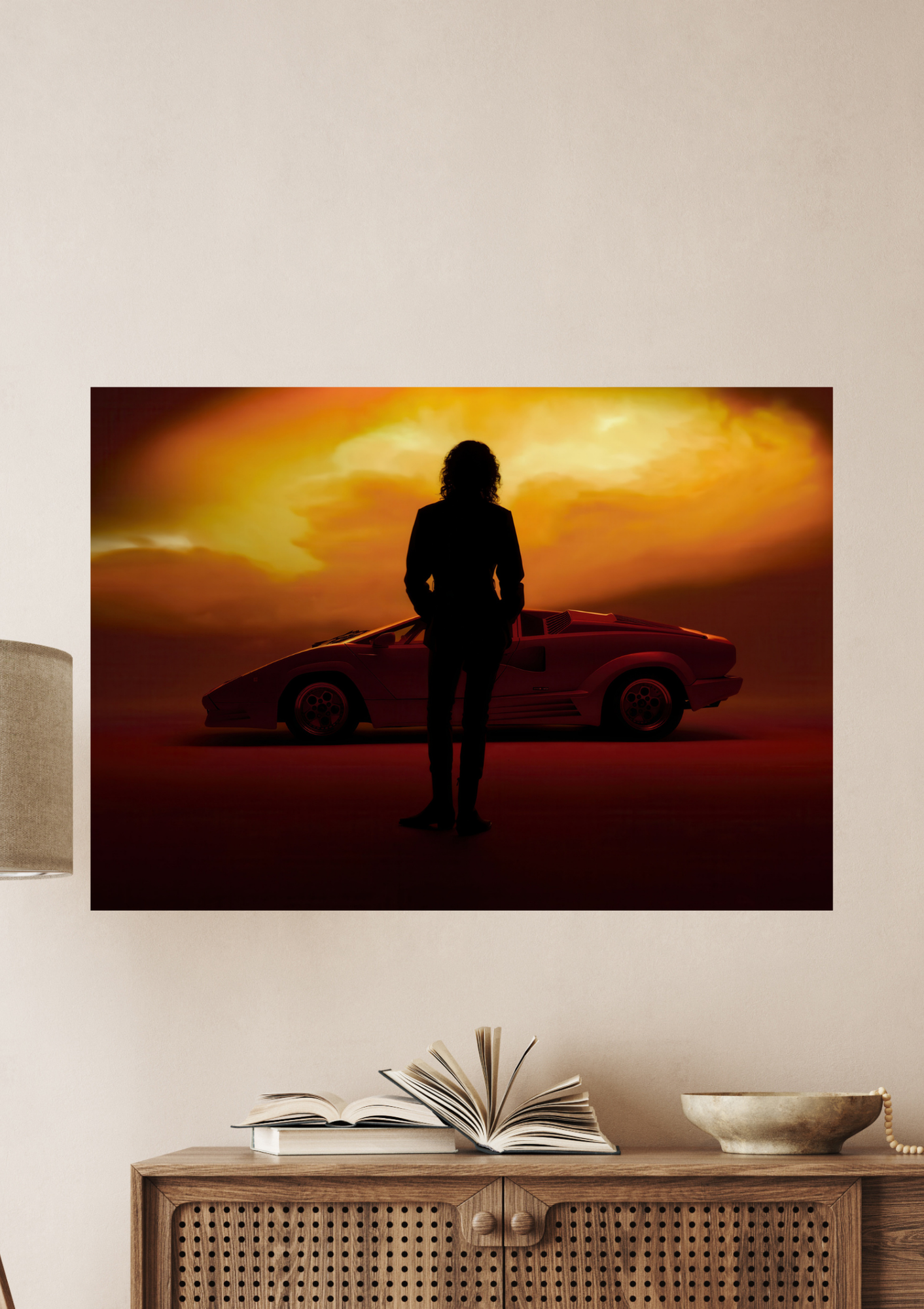  Lamborghini Countach  || Cars Poster