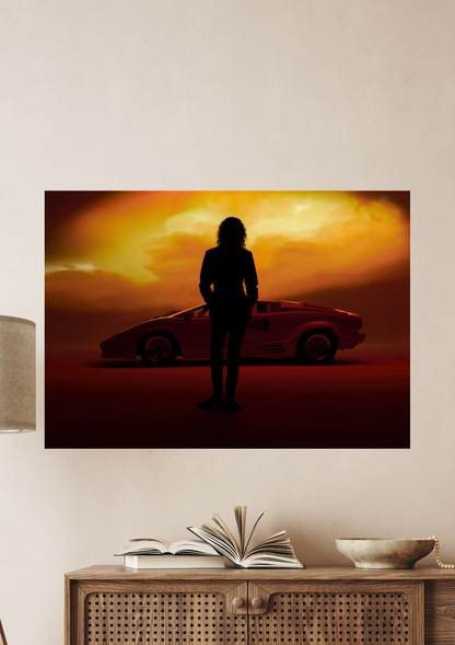  Lamborghini Countach  || Cars Poster
